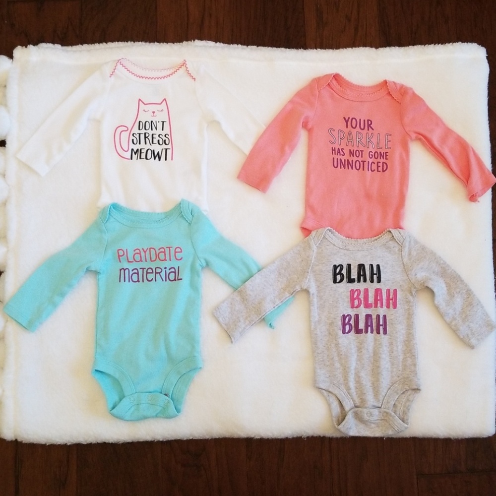 NWOT Koala Baby 0-3 Onsies